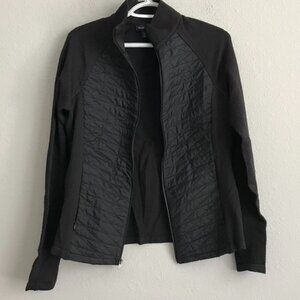 Studio Park x Kerstin Lindquist Front Zip Knit Jacket - Black (Sz M) a628888
